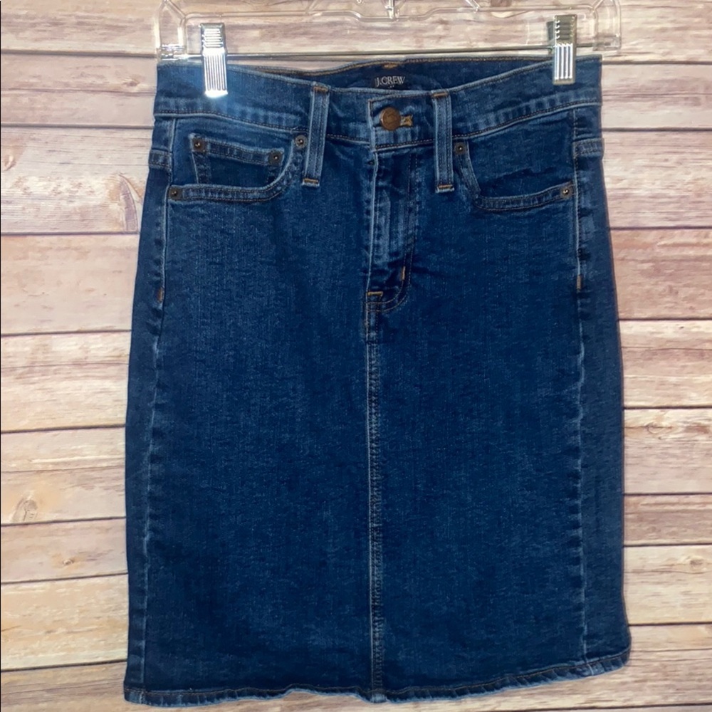 🎈Sale🎈J.Crew Denim Skirt Size 0
